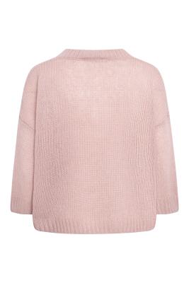 V-Neck Pullover Flauschig