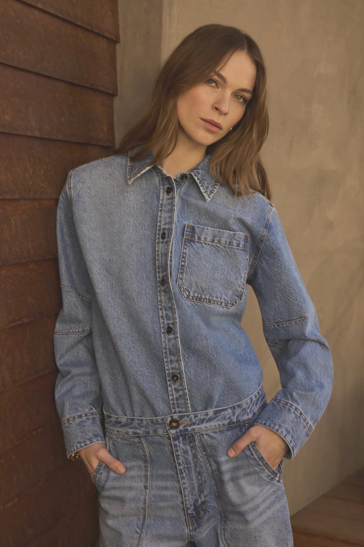 Clementine Denim Shirt
