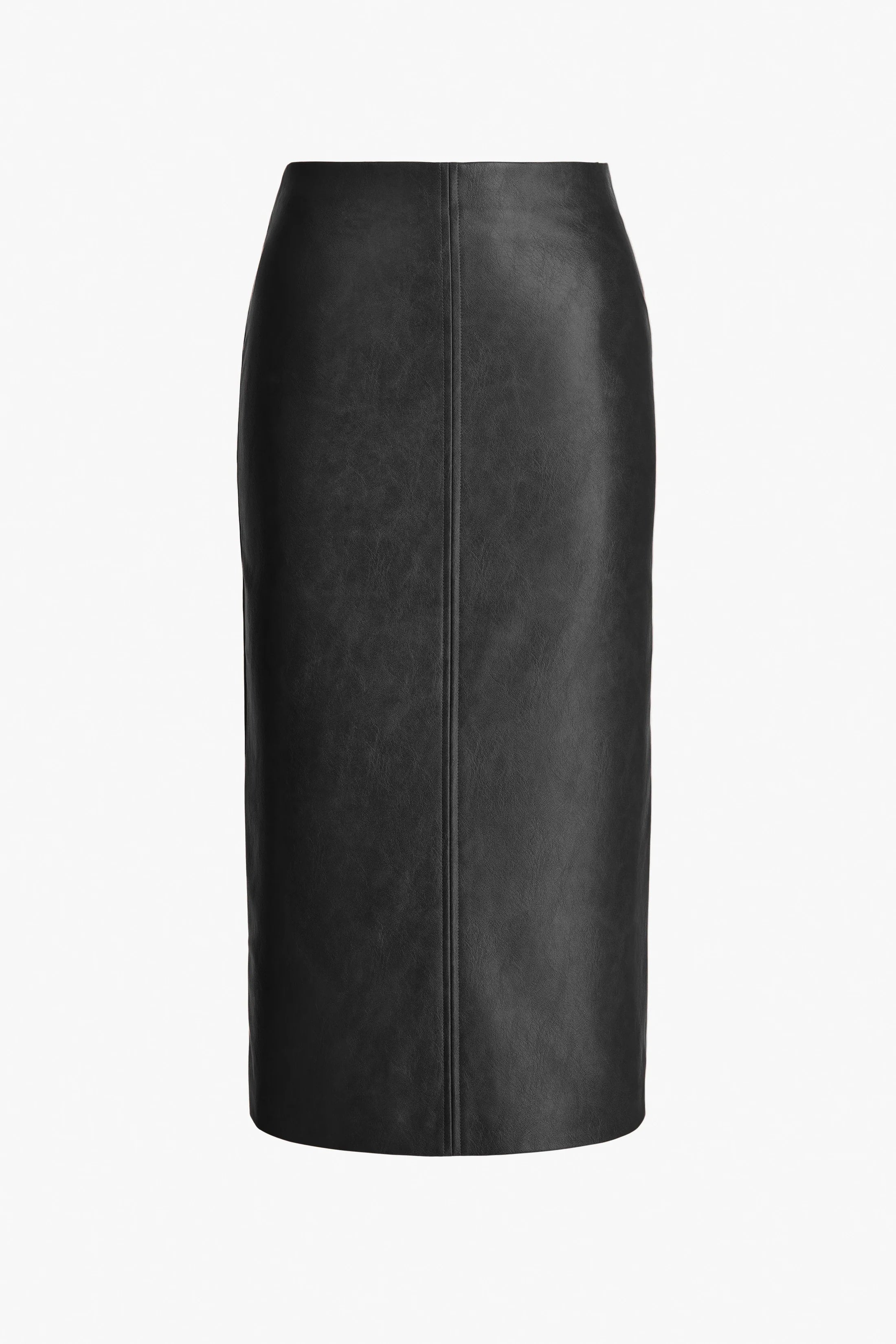 Vegan Leather Skirt Cuir