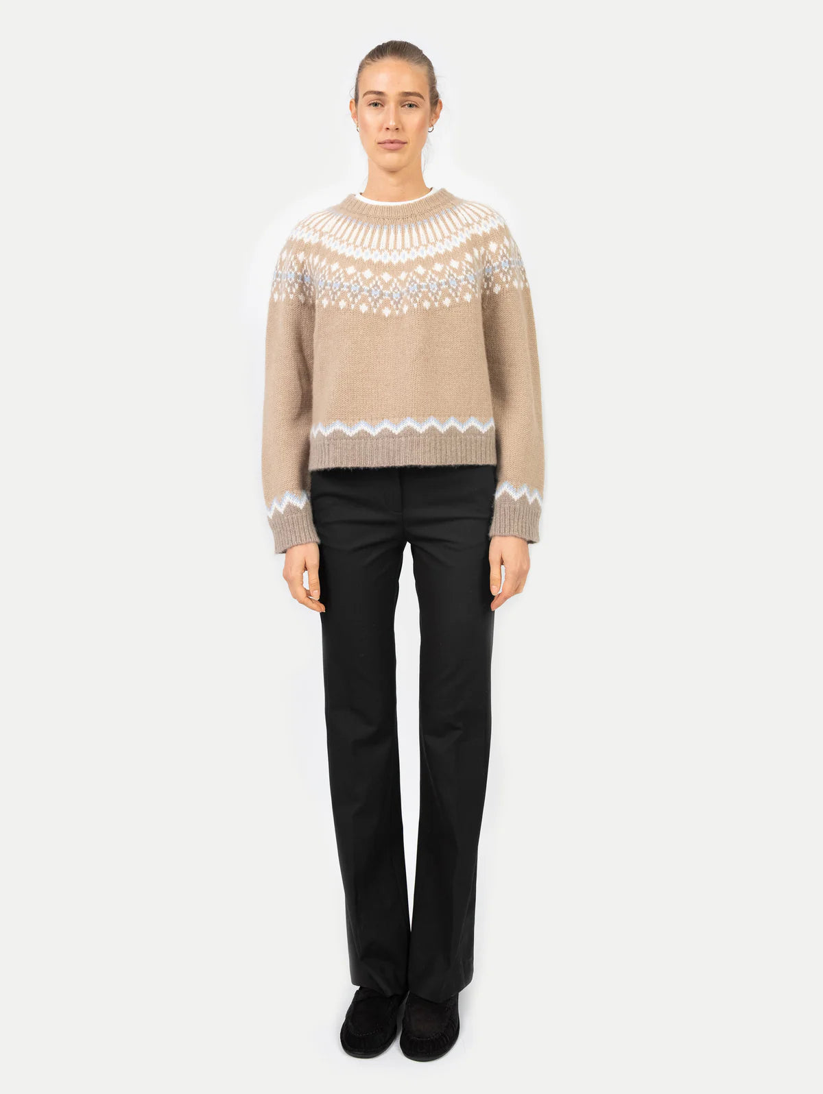 Laura Fair Isle Cashmere Sweater
