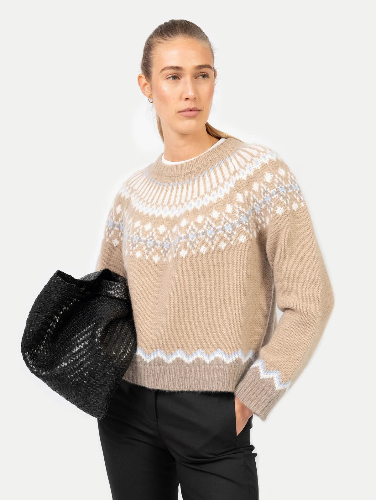 Laura Fair Isle Cashmere Sweater