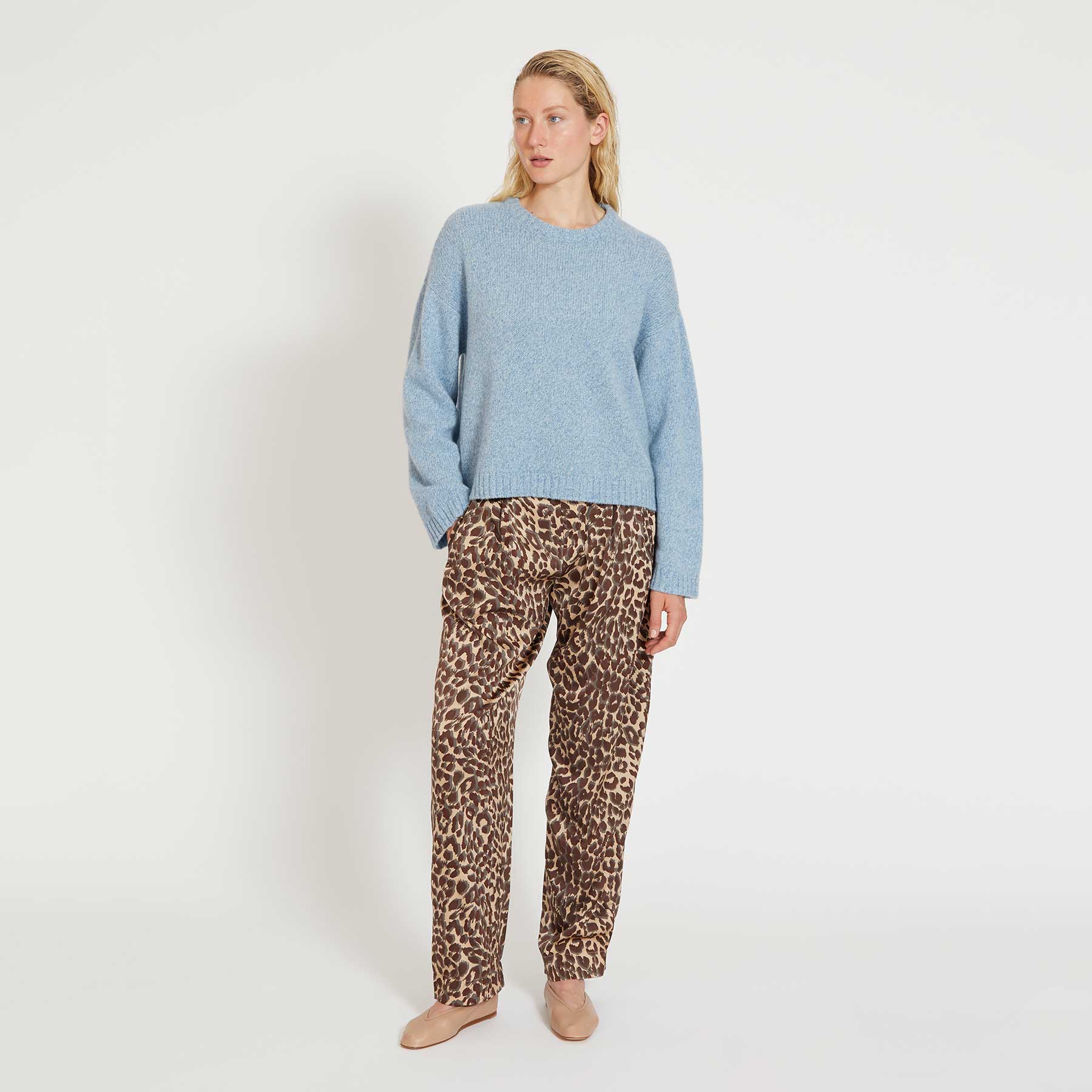 Silk Pants Fasti Cheetah