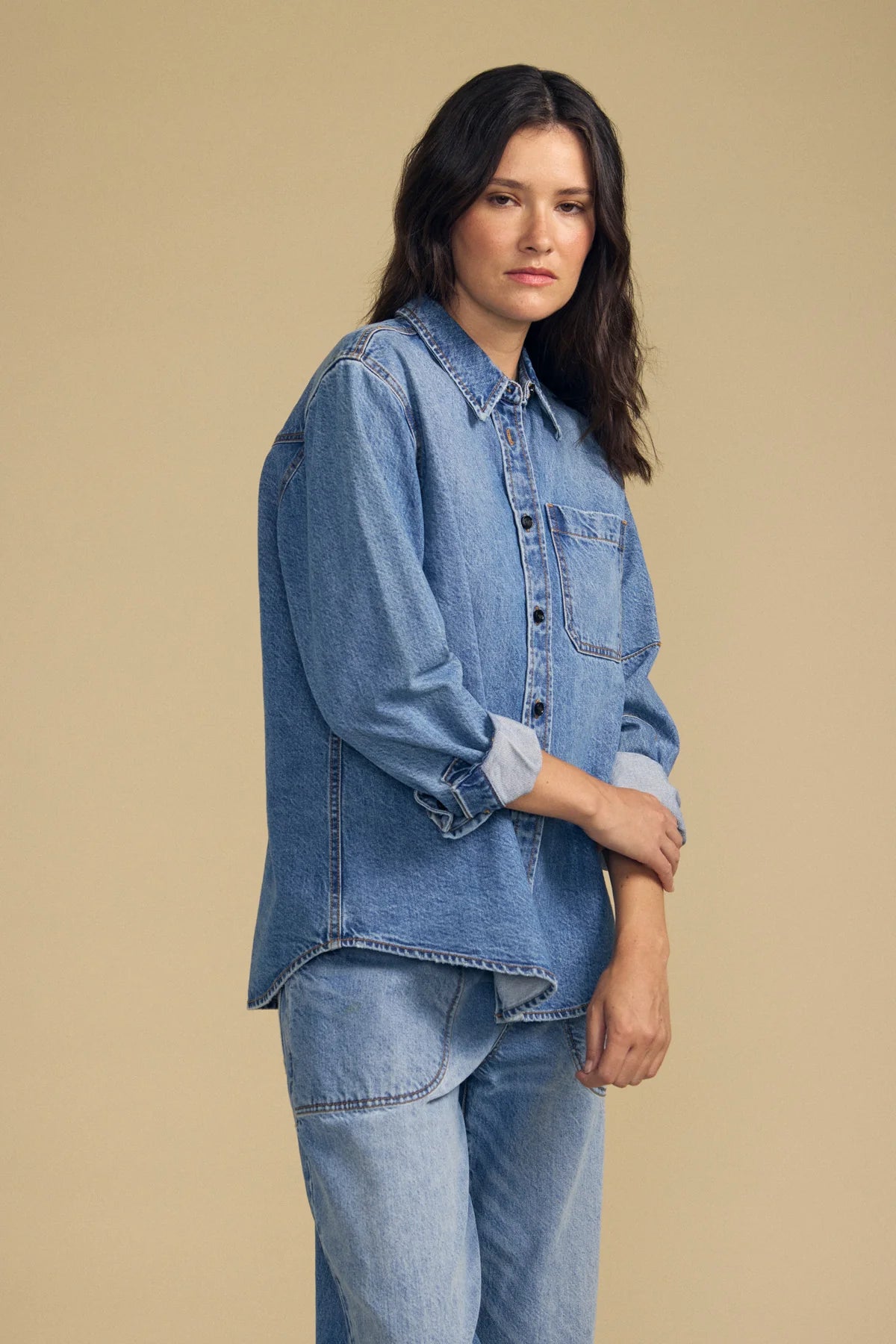 Clementine Denim Shirt