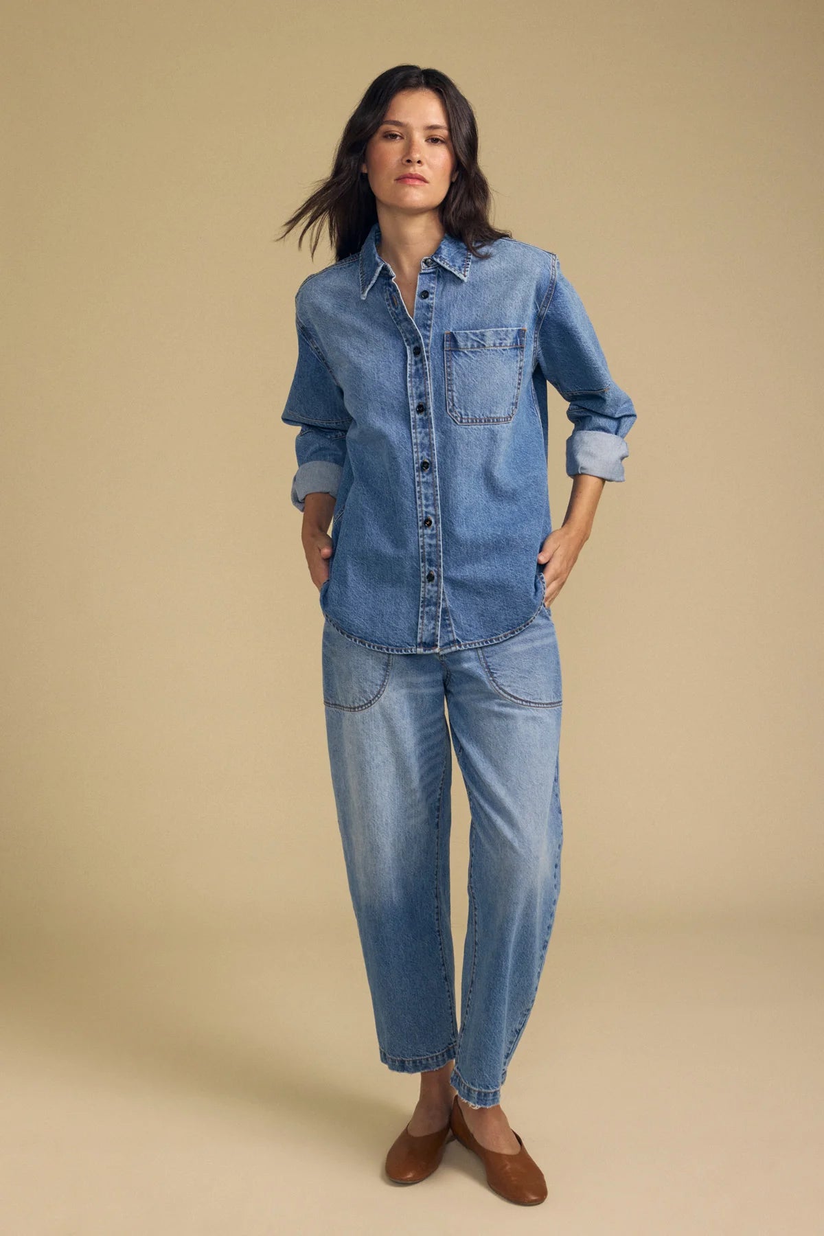 Clementine Denim Shirt