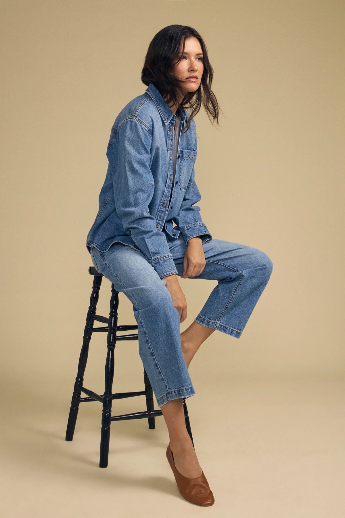 Clementine Denim Shirt