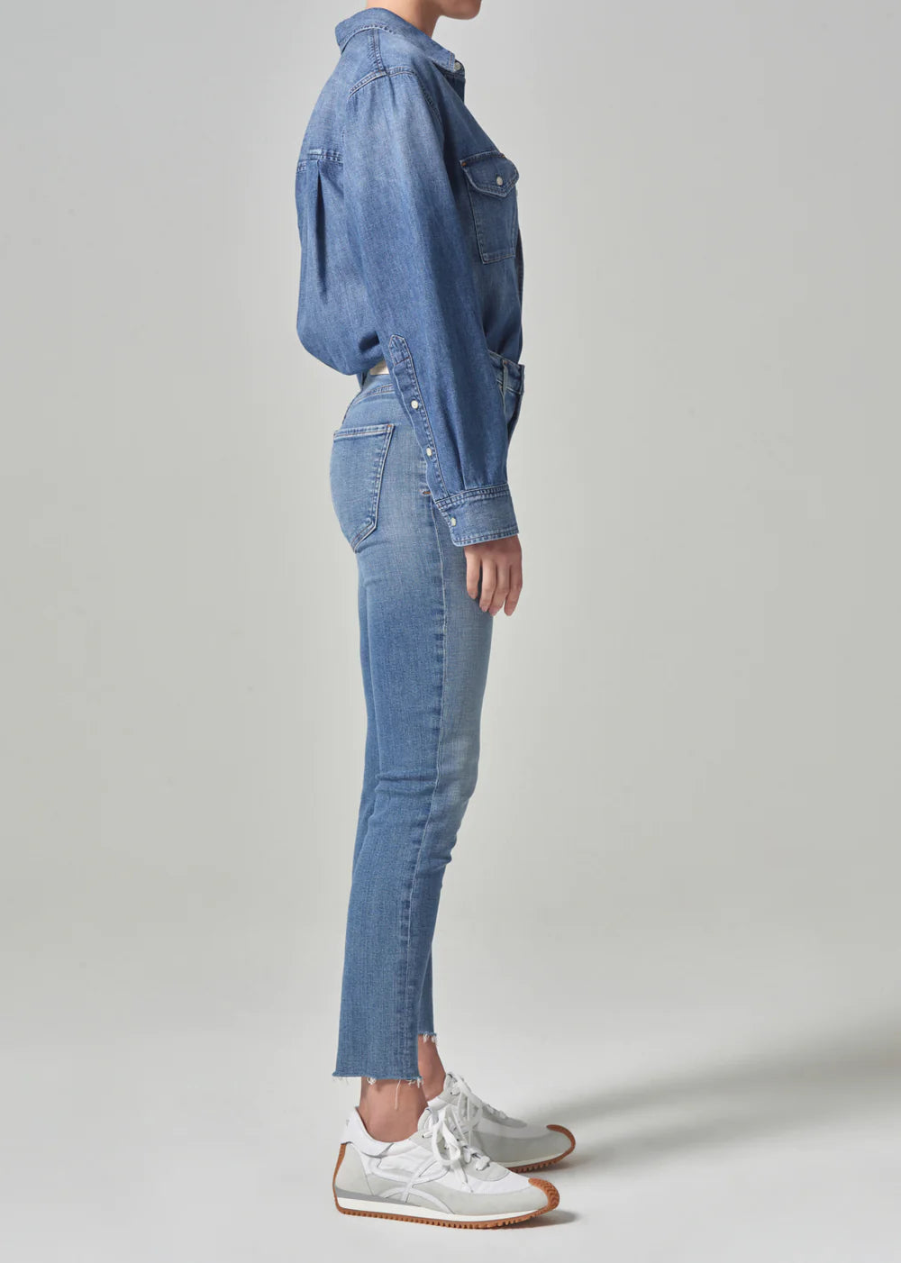 Jeans Isola Straight Crop