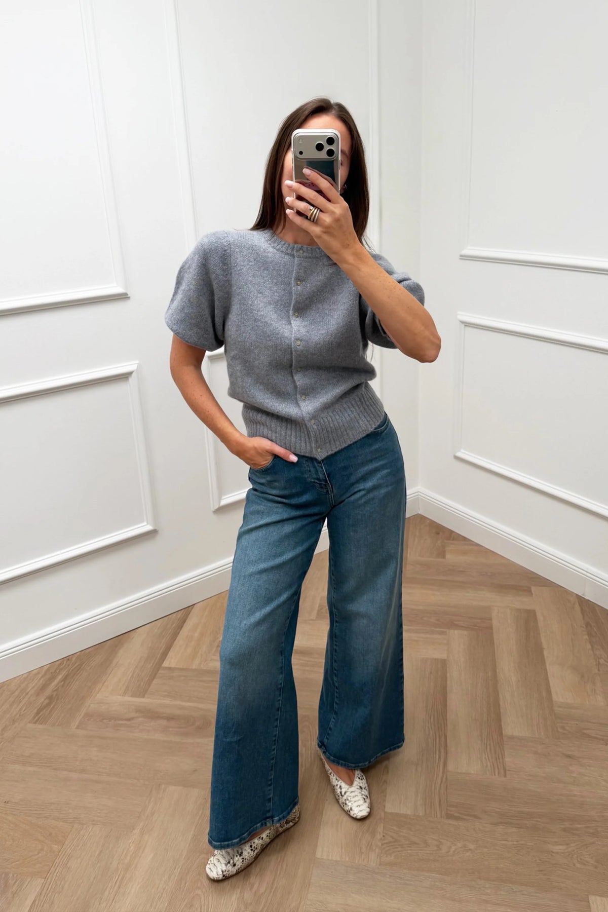 Cashmere Cardigan Poupette