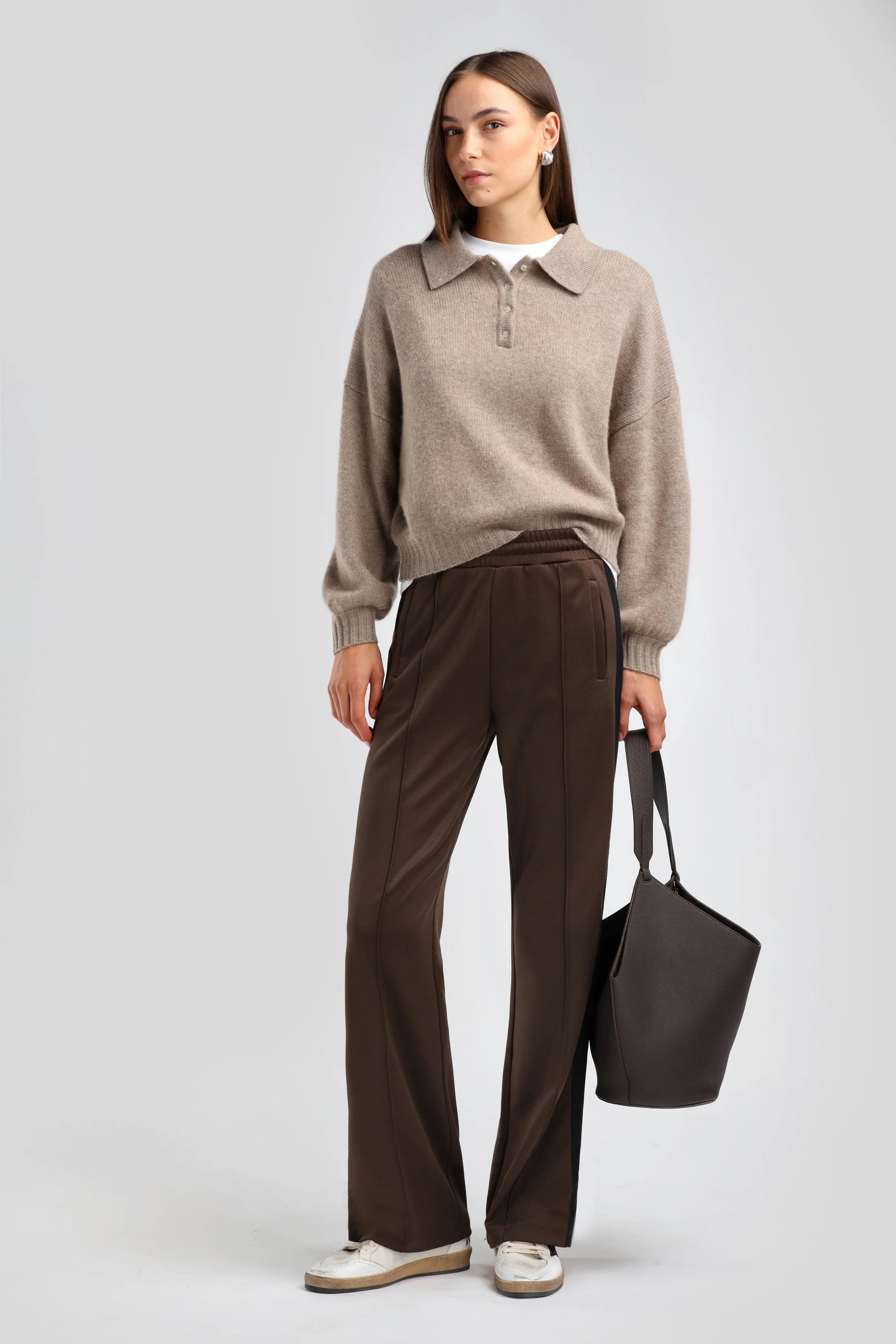 Cashmere Polo Sweater Nia