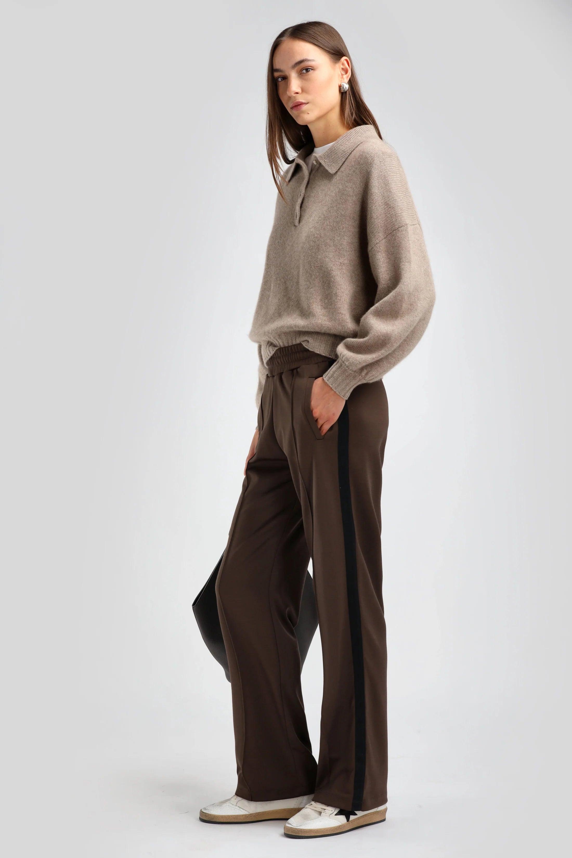 Cashmere Polo Sweater Nia