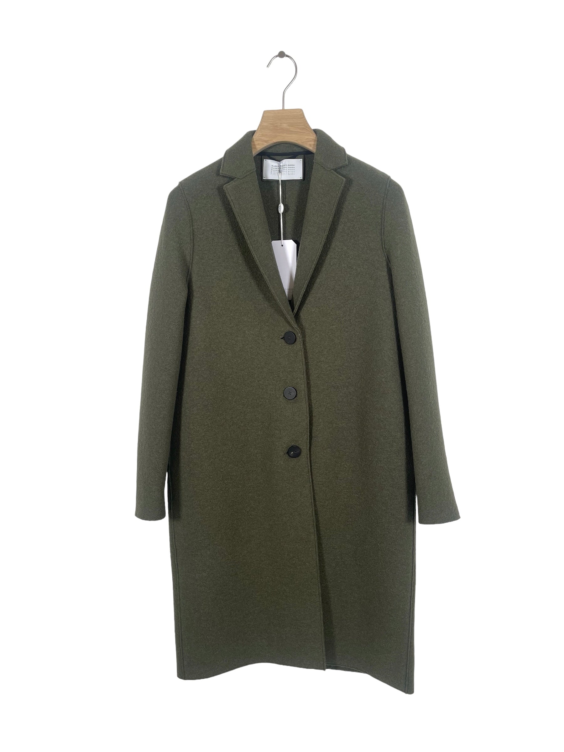 Mantel Overcoat Boiled Wool