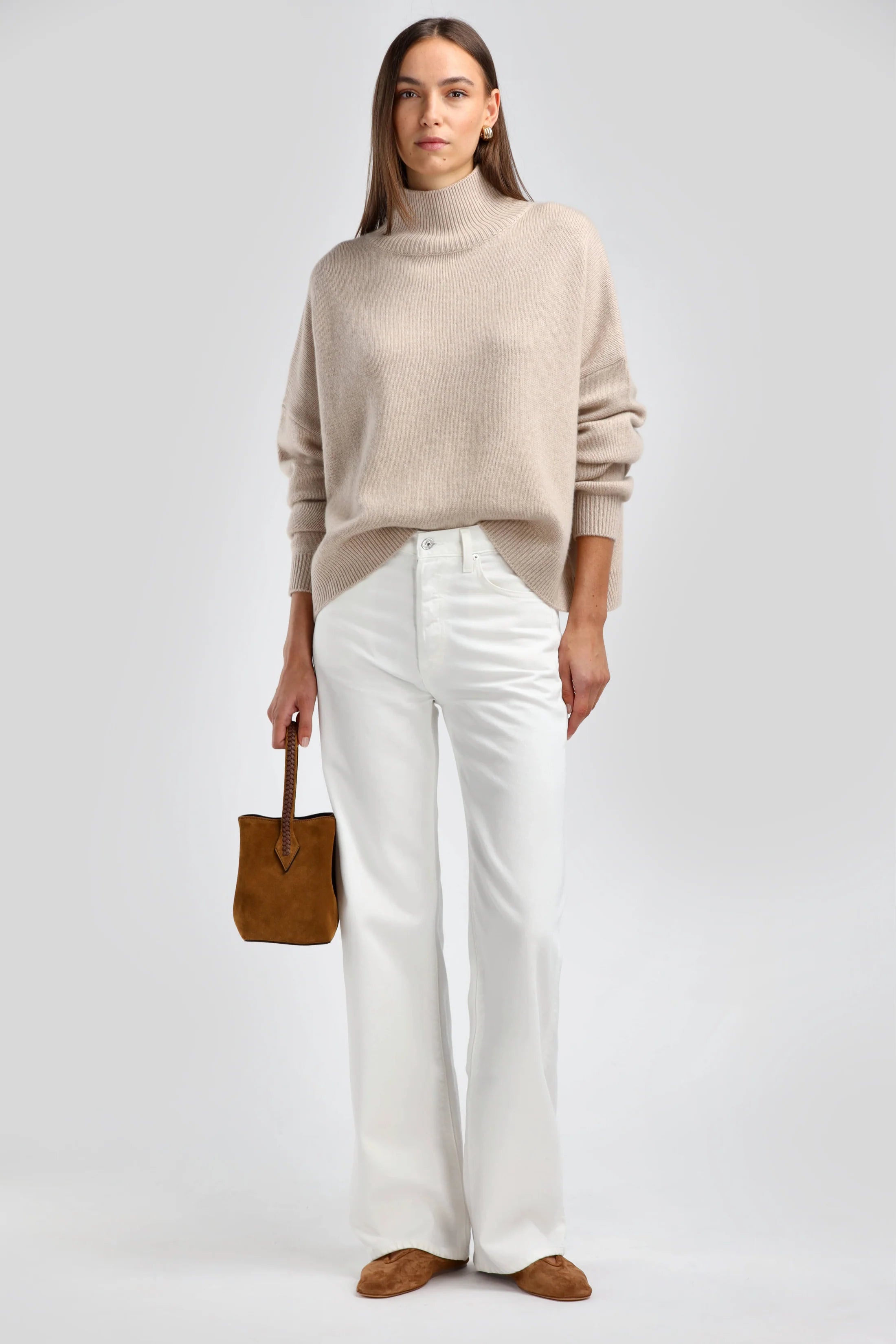 Cashmere Rollkragenpullover Royal