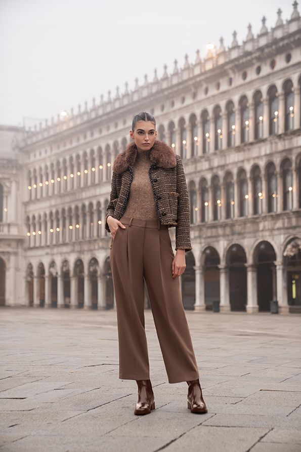 Hose Sloanne Optical Fine Wool