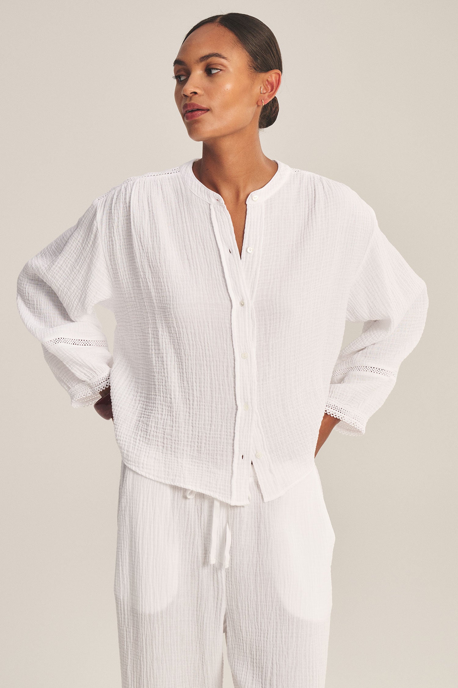 Taria Musselinbluse
