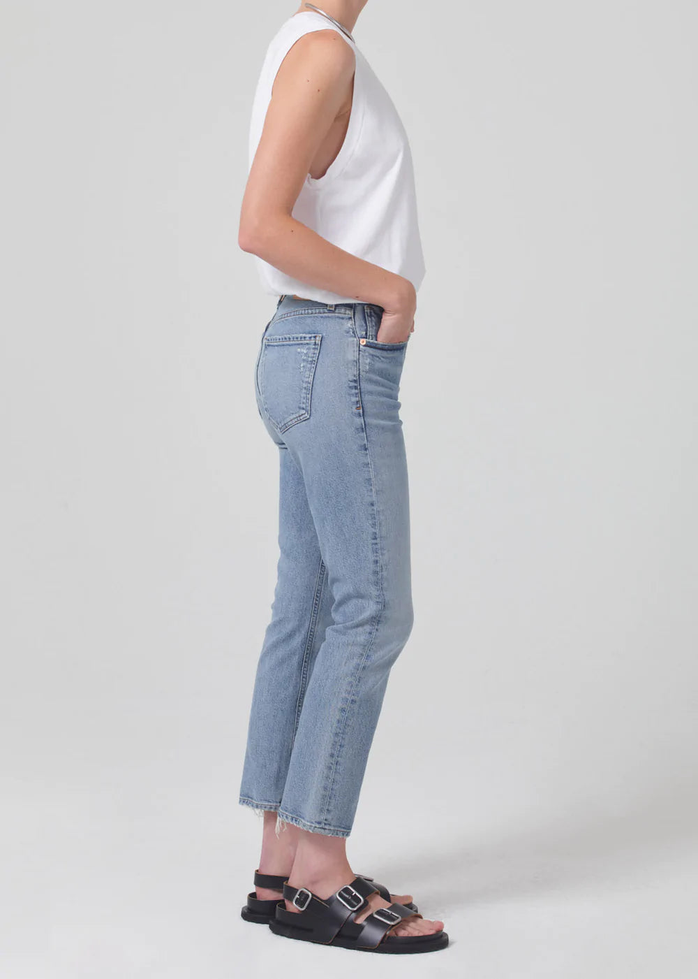 Jeans Charlotte High Rise Crop Straight