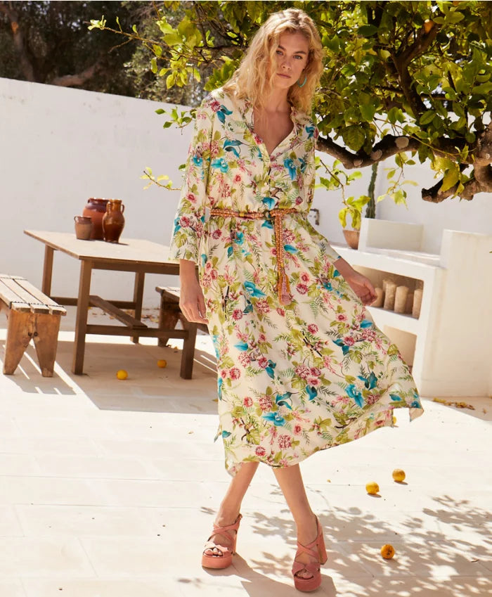 Janie Seidenkleid
