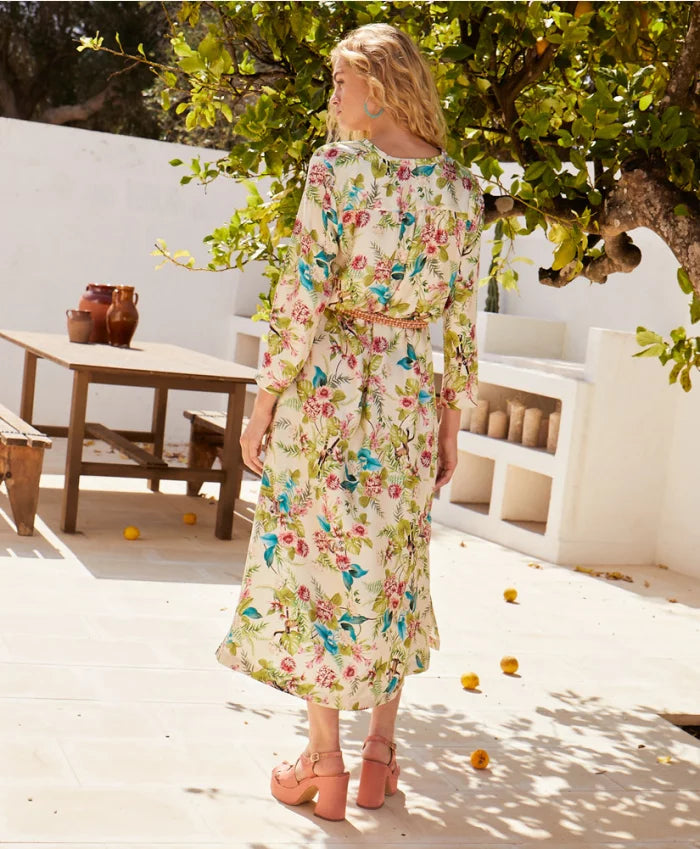 Janie Seidenkleid
