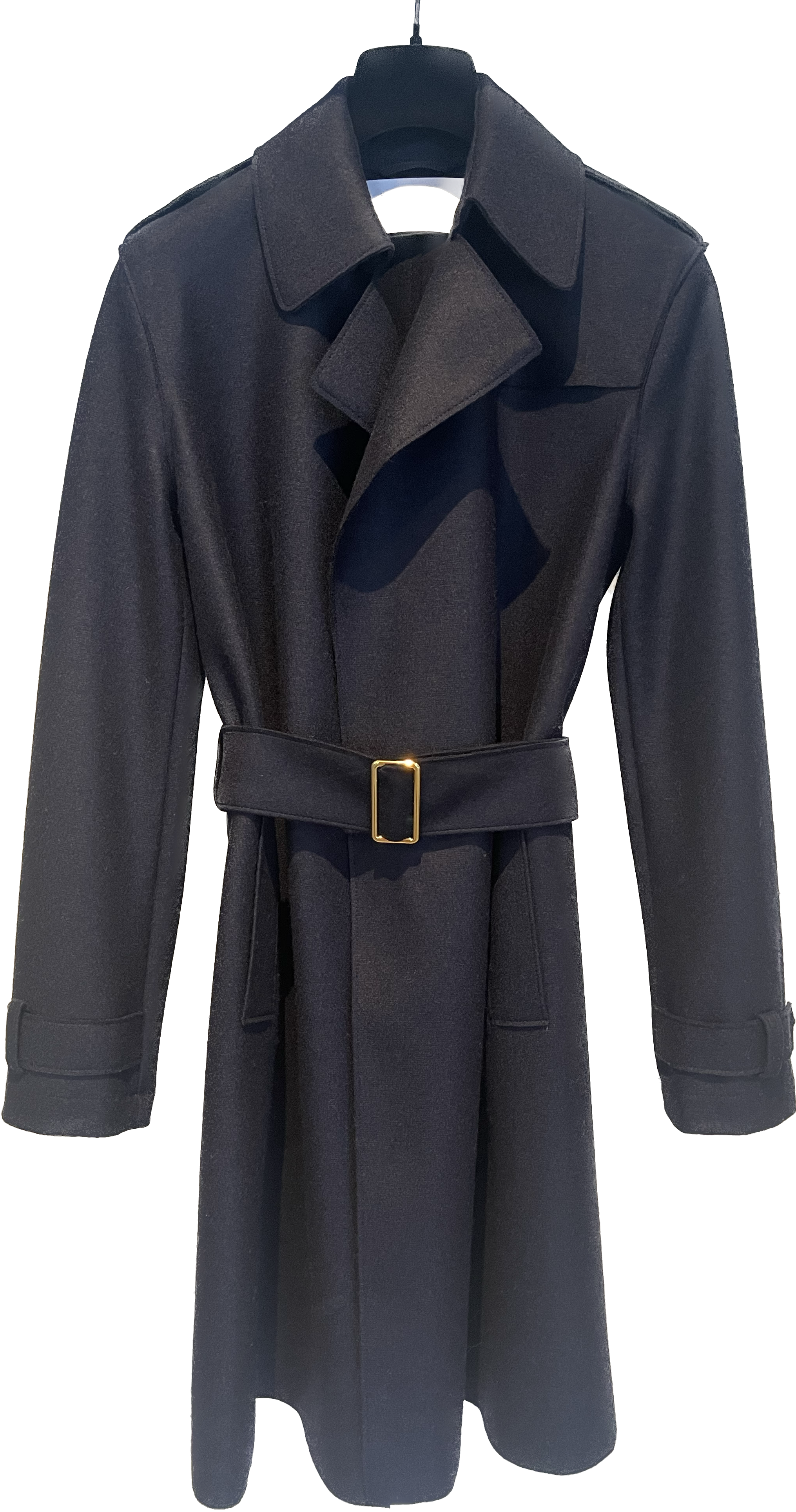 Trench Coat Light Pressed Wool